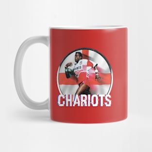 Retro Rugby League - Wigan Warriors - Martin Offiah - CHARIOTS Mug